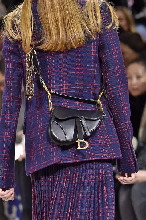 Dior saddle bag fashion week